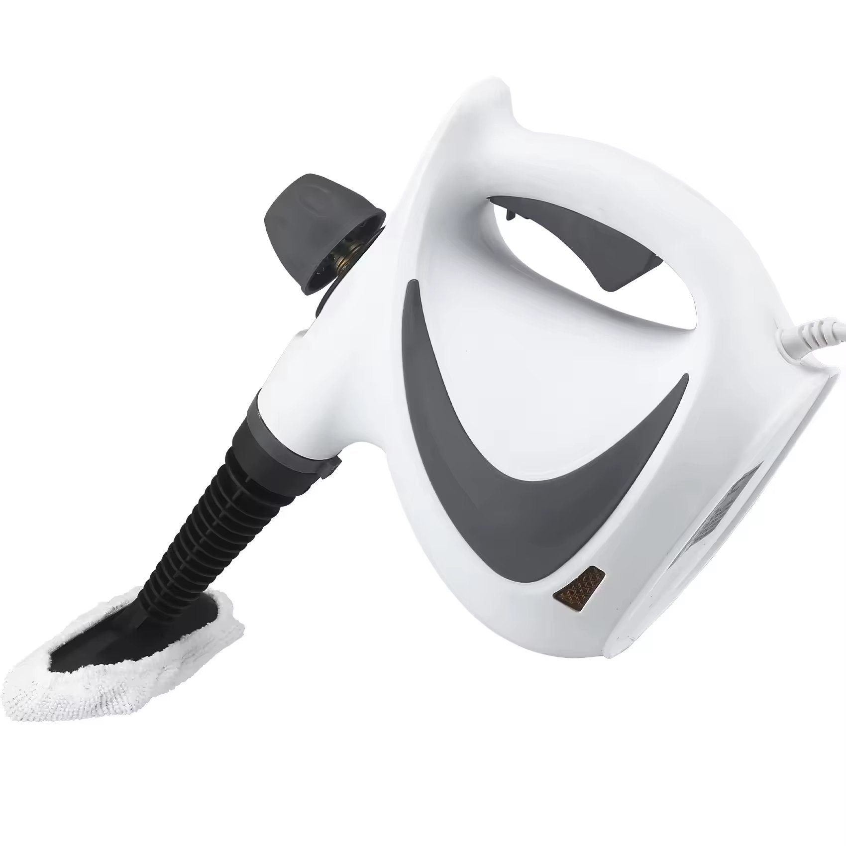 SteamForce Pro with microfiber cloth attachment